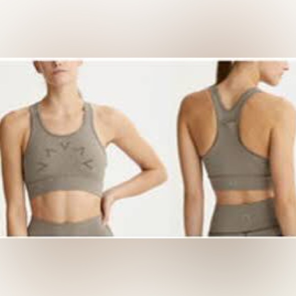 Varley Berkeley Bra Driftwood Mini Dots NWT